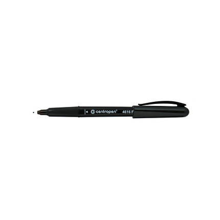 Маркер для дисків CD/DVD Liner Centropen ergoline 0.6 мм чорний 4616/01, фото 2