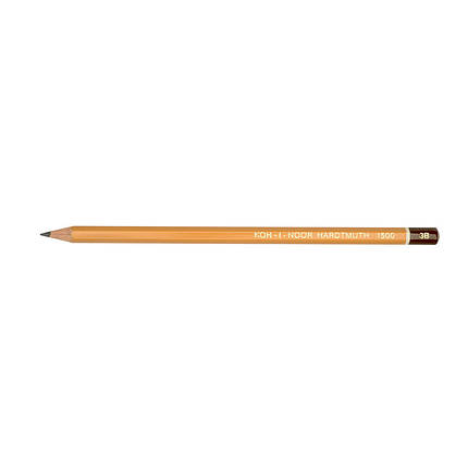 Олівець графітний Koh-i-noor 3В без гумки 1500.3 B, фото 2