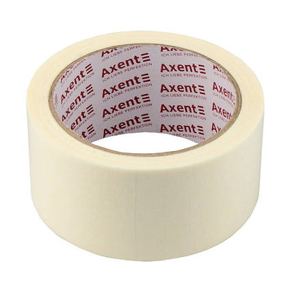 Стрічка клейка Axent паперовий скотч малярний 48ммХ20м 3148-А, фото 2