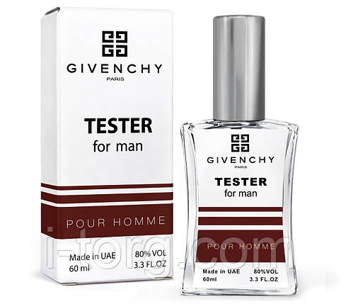 Тестер чоловічий Givenchy Pour Homme, 60 мл. NEW, фото 1