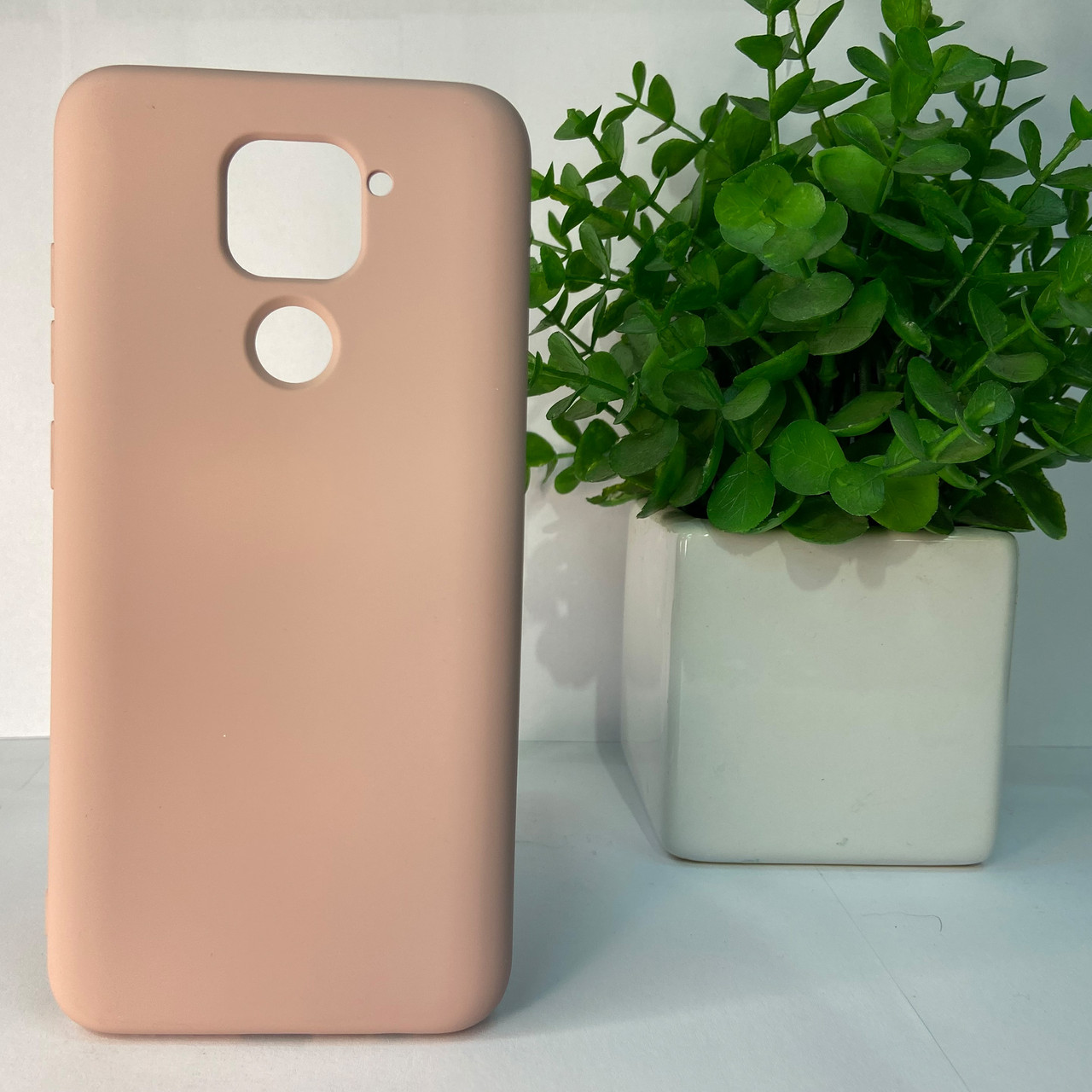 Силіконовий чохол Xiaomi Redmi Note 9 рожевий