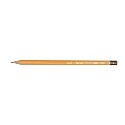 Олівець графітний Koh-i-noor без гумки 1500.B, фото 2