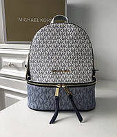 Женский рюкзак Michael Kors Rhea Zip Blue Lux
