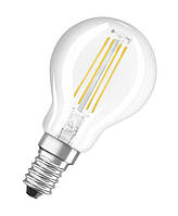 Лампа светодиодная 4W 220V 470lm 2700K E14 45х77mm груша [4058075438590] led Value classic P OSRAM