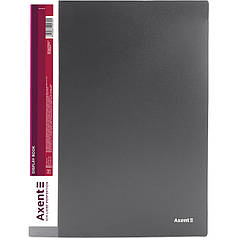 Дисплей-книга Axent А4 папка с 30 файлами серый (1030-03-A)