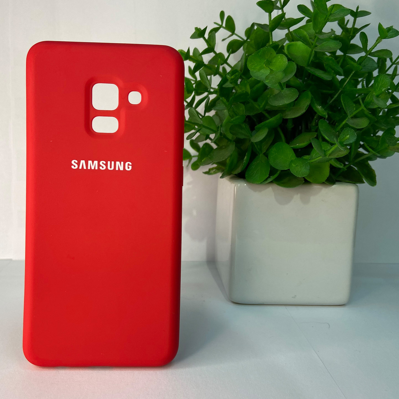 Чохол Samsung A530 A8 2018 червоний