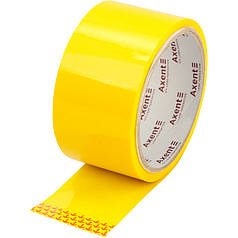 Стрічка клейка Axent пакувальний скотч 48ммХ35м 40мкм жовтий 3044-08-A