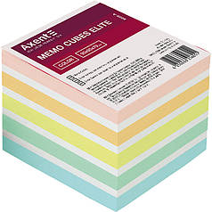 Блок паперу для нотаток непроклеенный Axent 90х90х70мм асорті кольорів 8028-A
