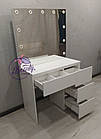 Стіл для макіяжу, стіл для візажиста, туалетний столик., фото 2