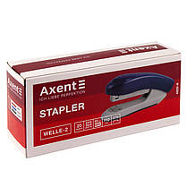 Степлер Axent скоба 24/6 Welle 20л червоний 4820-06-А, фото 3