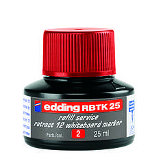 Чорнило для маркери Edding для заправки Board е-BTK25 червоний e-BTK25/02