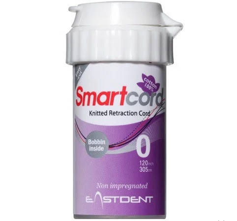 SmartCord X (СМАРТКОРД) "0" - нитка ретракційна з просоченням 254 см (EastDent), фото 2