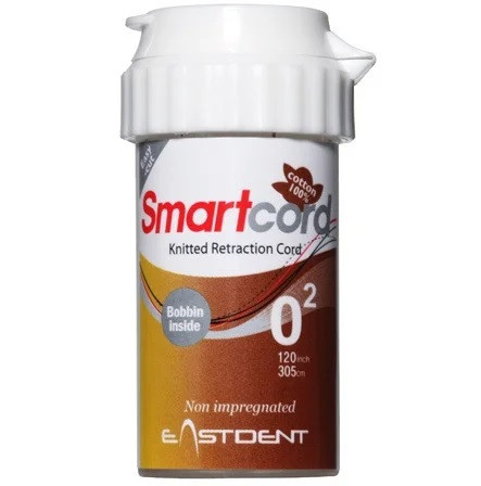 SmartCord X (СМАРТКОРД) "00" - нитка ретракційна з просоченням 254 см (EastDent)