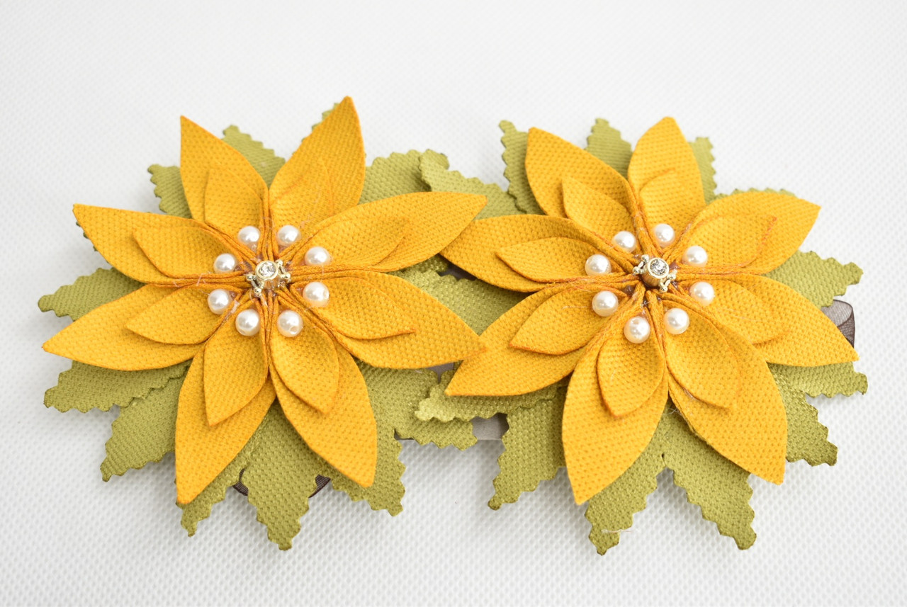 Магніти для штор "Ромашка жовта"