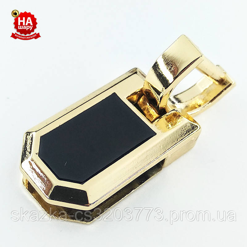 Тримач для ручки сумки (45 * 19 мм). Ручкодержатель бічний. Золото, фото 1