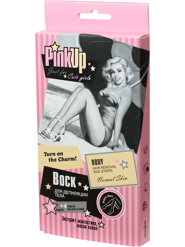 Віск для депіляції тіла Pink Up 16 шт