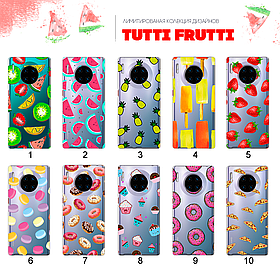 Ультратонкий прозорий чохол з малюнком для Huawei Mate 30 Pro 5G (80 дизайнів)