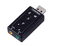 Зовнішня USB звукова карта Virtual Sound 71