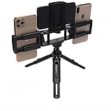 Мінітрипод Live Multi Clip з 3 тримачами для телефона, фото 2