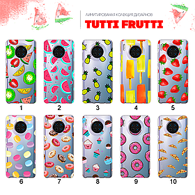 Ультратонкий прозорий чохол з малюнком для Huawei Mate 30 (80 дизайнів)