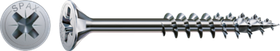 Саморіз SPAX з покр. WIROX 5,0х110, часткова різьблення, потай, PZ2, 4CUT, упак. 200 шт., пр-під Німеччина