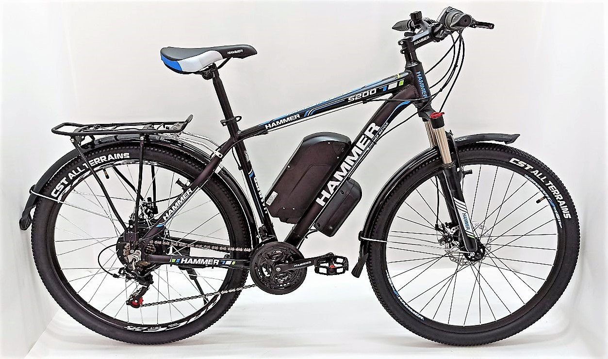 Електровелосипед "S200" 27.5 500 W Акб 48 V на 13ah, e-bike редукторний