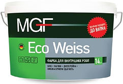 Фарба інтер'єрна Eco Weiss М1 MGF 14 кг