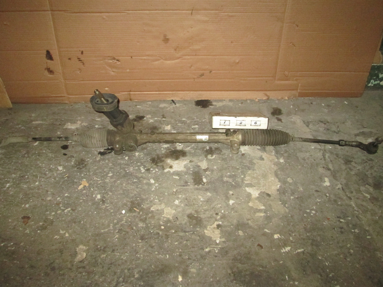 No126 Б/у кермова (рульова) рейка 6С1423058Е для Skoda Fabia III Polo 2014-, фото 1