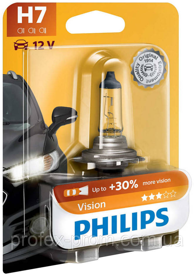 Автолампа Philips PR12972-B H7 12V 55W (PX26d) (блістер) (шт.), фото 1
