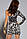 Грандіозні знижки. Сукня на одне плече з вирізами на боці леопардового забарвлення L2656-2, фото 2