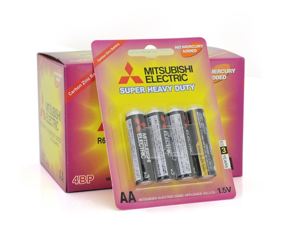 Батарейка Mitsubishi AA/R6PU 4шт