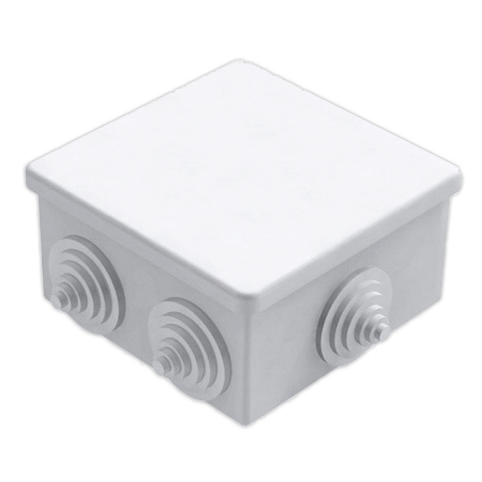Коробка розподільча КМ41235 85х85х40мм IP44