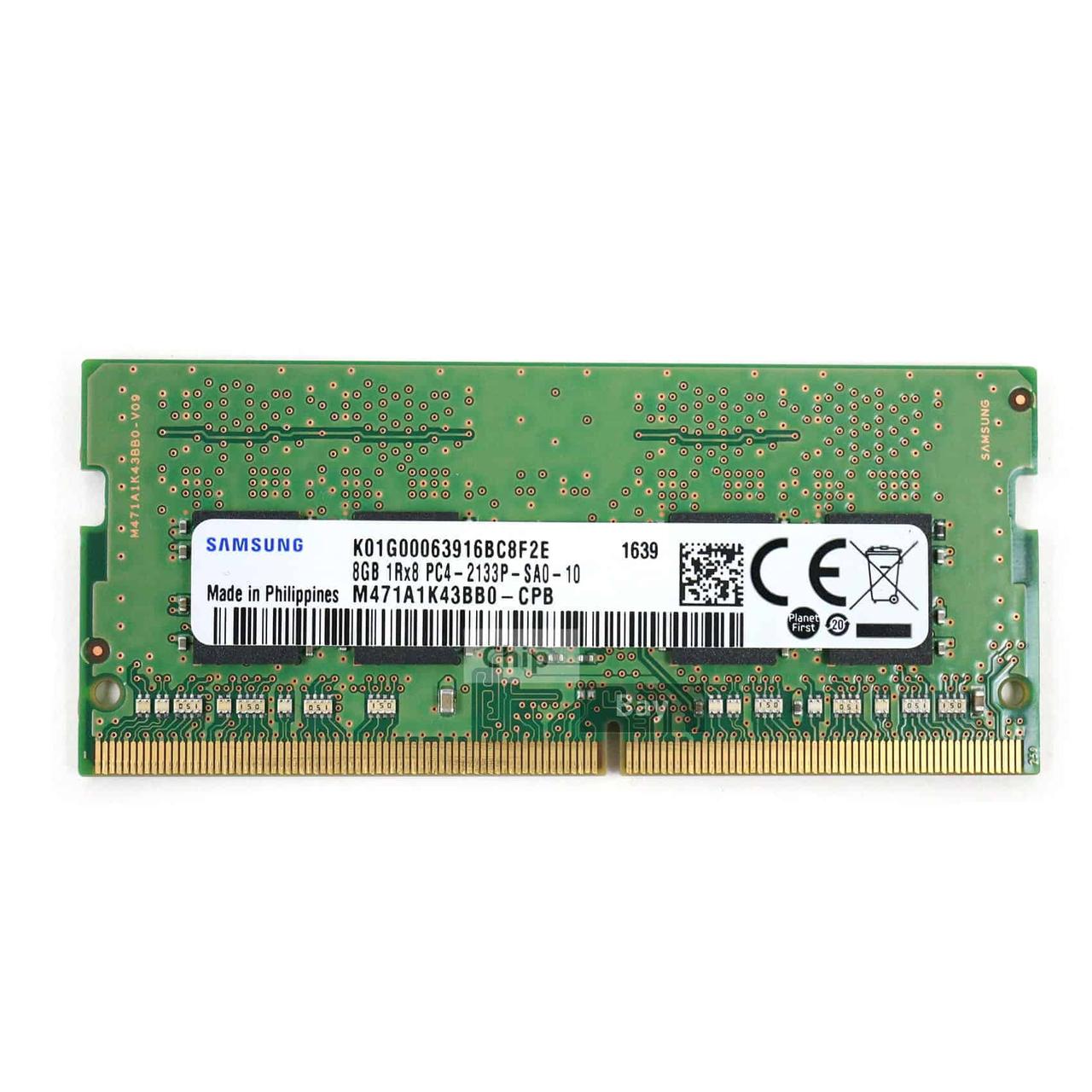 Оперативна пам'ять для ноутбука Samsung DDR4 8Gb 1Rx16 PC4-2133P, б/в