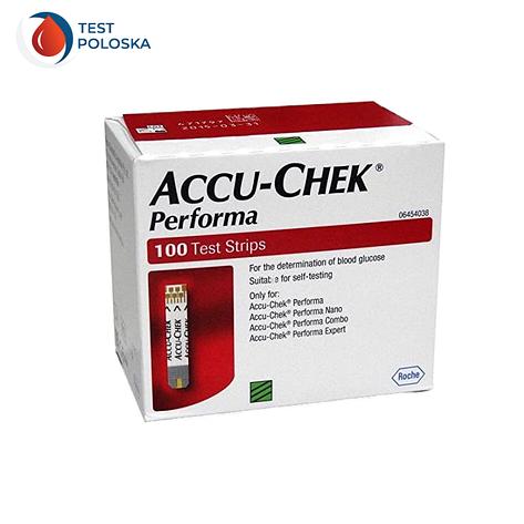 Тест-смужки Акку-Чек Перформа (Accu-Chek Performa) 100 шт., фото 1