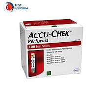 Тест-полоски Акку-Чек Перформа (Accu-Chek Performa) 100 шт.