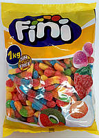 Фруктові жувальні цукерки (мармелад) ТМ Фіні (Fini) у пакетах КИСНІ ЧОРКИ 1 кг