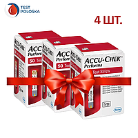 Тест-полоски Акку-Чек Перформа 50 шт. (Accu-Chek Performa)/200 штук