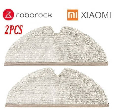 Комплект серветок для робот-пилососа Xiaomi MiRobot / RoboRock S50 S51 S55 S5Max S6 Xiaowa 2 штуки, фото 1