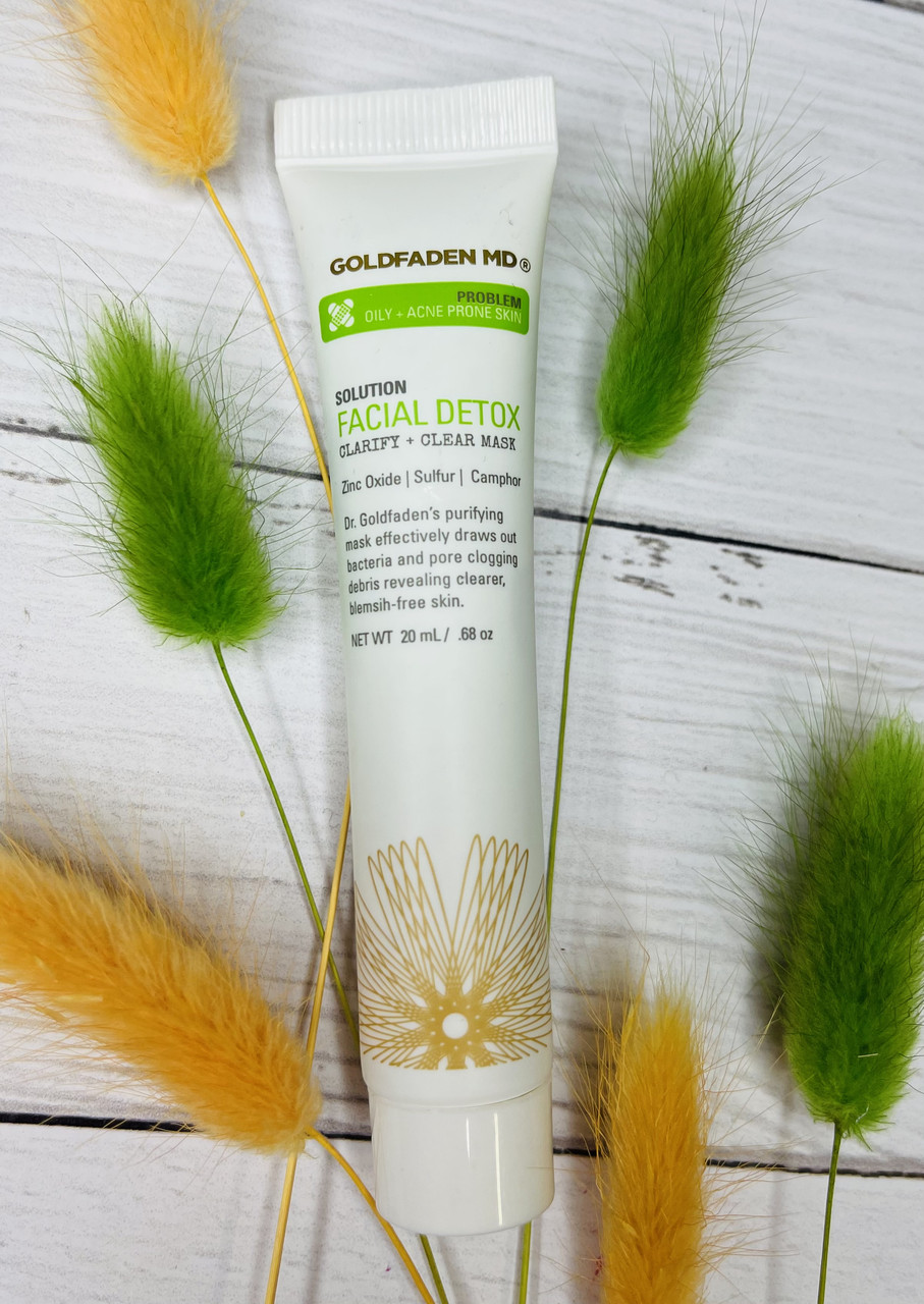 Очисна детокс маска GOLDFADEN MD Facial Detox