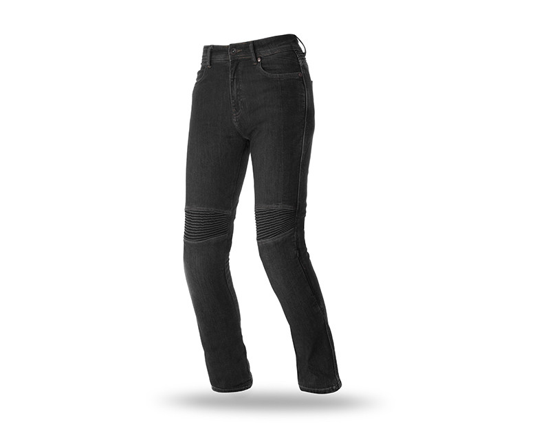 Мотоджинси SEVENTY PJ8 Slim Black LADY XS, фото 1