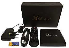 Смарт-приставка X96 Max+ (S905X3); 2/16G) Smart TV Box Android 9.0