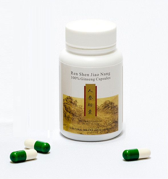 Капсулы Американский женьшень 30шт (350мг) Chinese Medicine Herbs ...