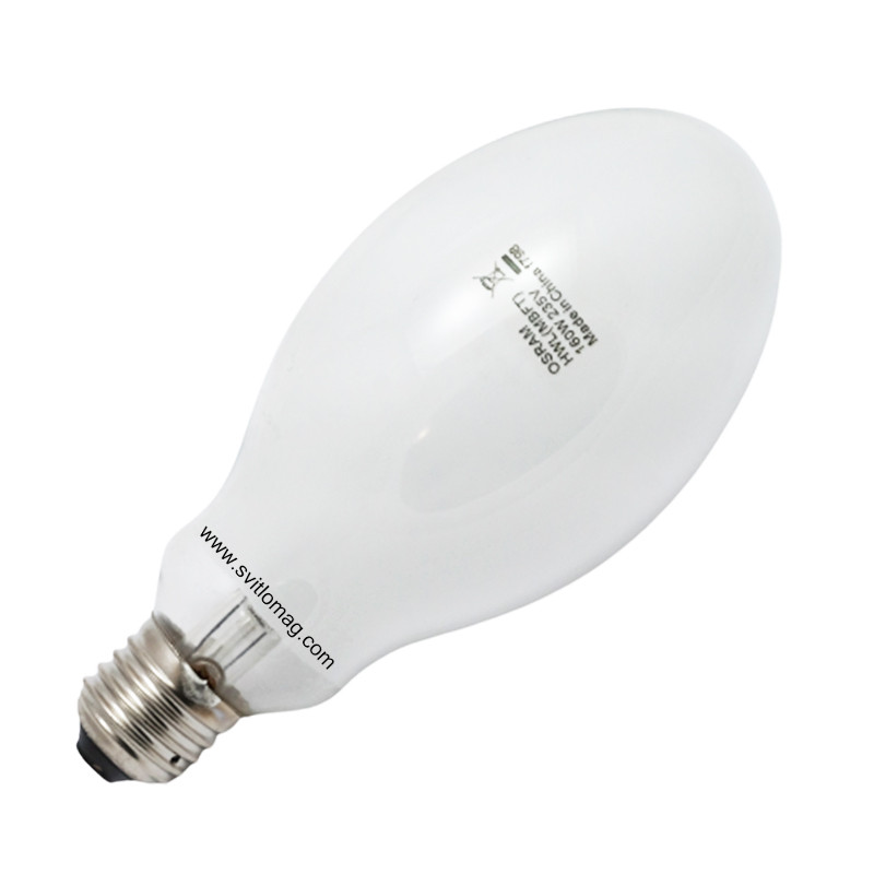Лампа дугова ртутна HWL 160 OSRAM E27