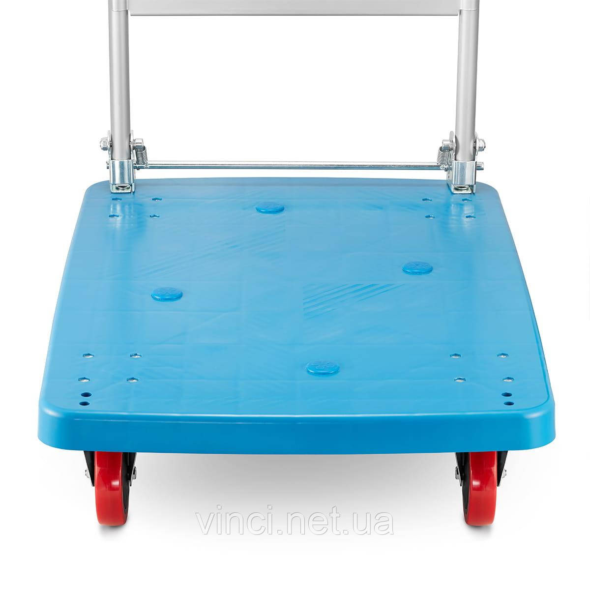 Тележка-платформа  Платформенная складская тележка Візок складський 300кг ВОзик на 4х колесах Візок на колесах, фото 1