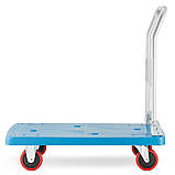 Тележка-платформа  Платформенная складская тележка Візок складський 300кг ВОзик на 4х колесах Візок на колесах, фото 8