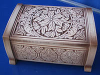 Скринька різна з натурального дерева (235х155х95)