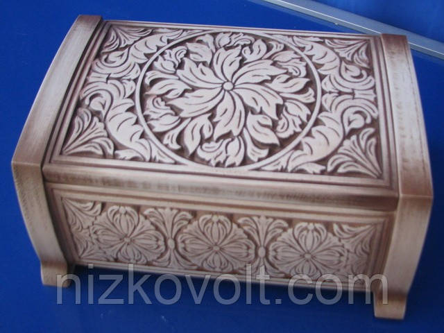 Скринька різна з натурального дерева (235х155х95), фото 1