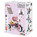 Дитячий триколісний велосипед 3 в 1 Бі Муві Комфорт рожевий Smoby 740415, фото 8