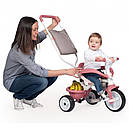Дитячий триколісний велосипед 3 в 1 Бі Муві Комфорт рожевий Smoby 740415, фото 6
