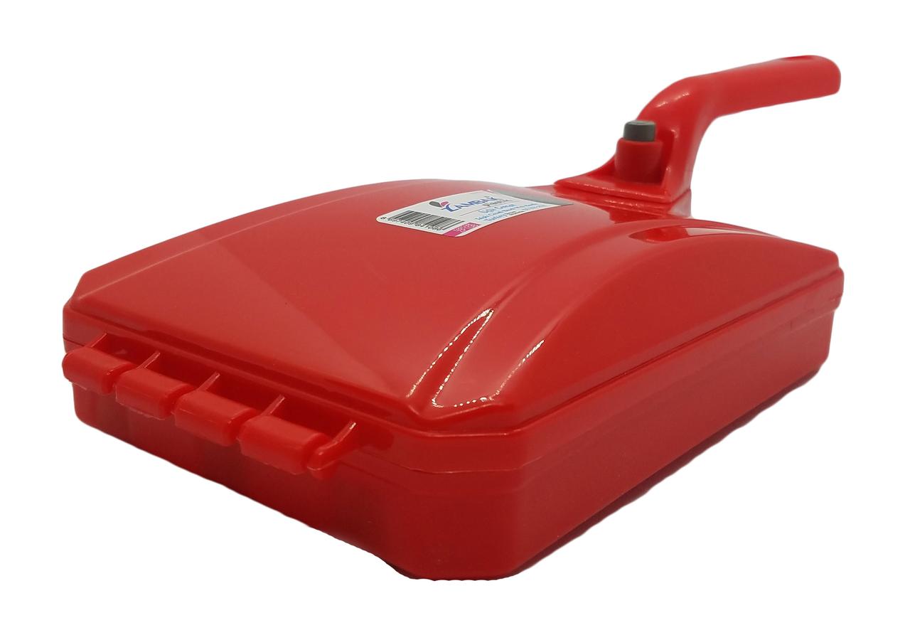 Щітка для крихт Ручний пилосос 3 валика з ручкою 18*12 см (ворс 1 см, жорсткий) ZP-108 (Zambak Plastik)